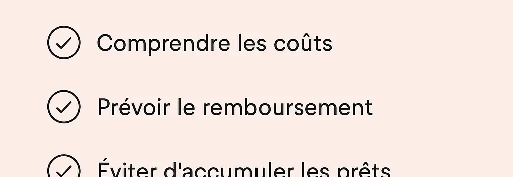micro prêt de manière responsable